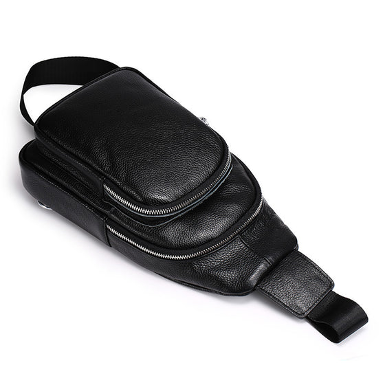 Leather Satchel Bag for Men