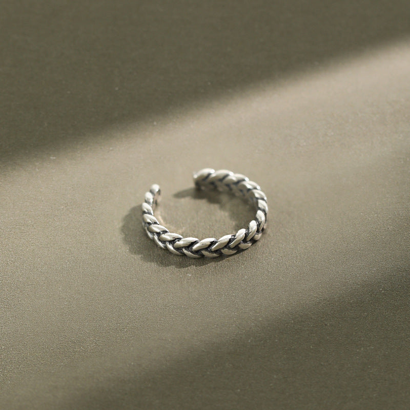 
                      
                        Vintage Twist Adjustable Ring
                      
                    