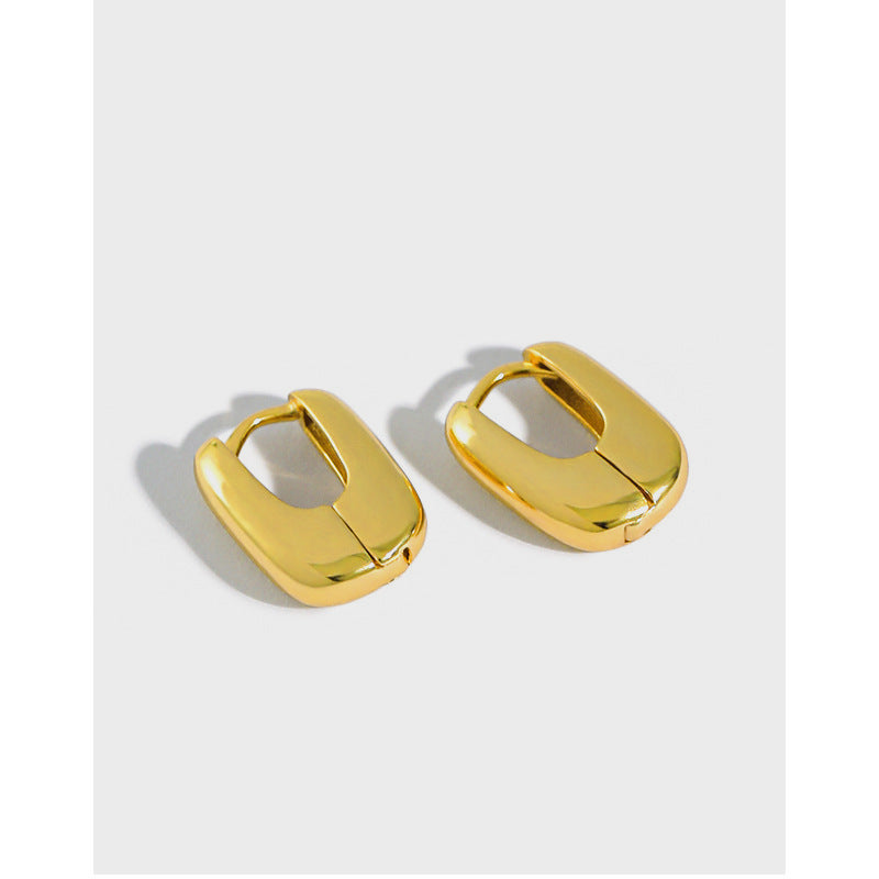 Geometric Ellips Earrings