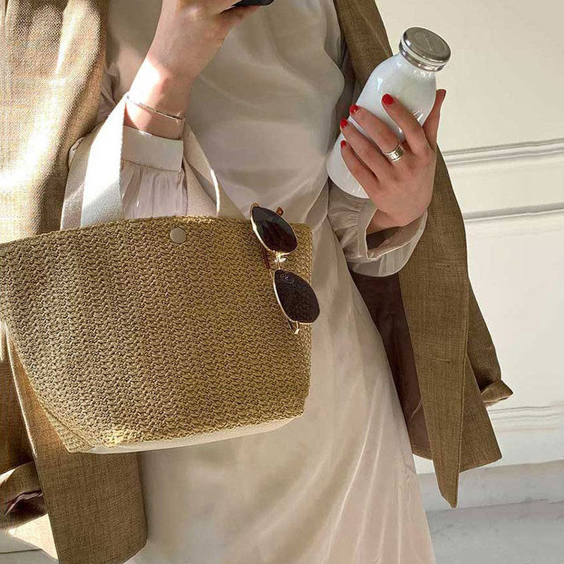 
                      
                        Summer straw bag
                      
                    