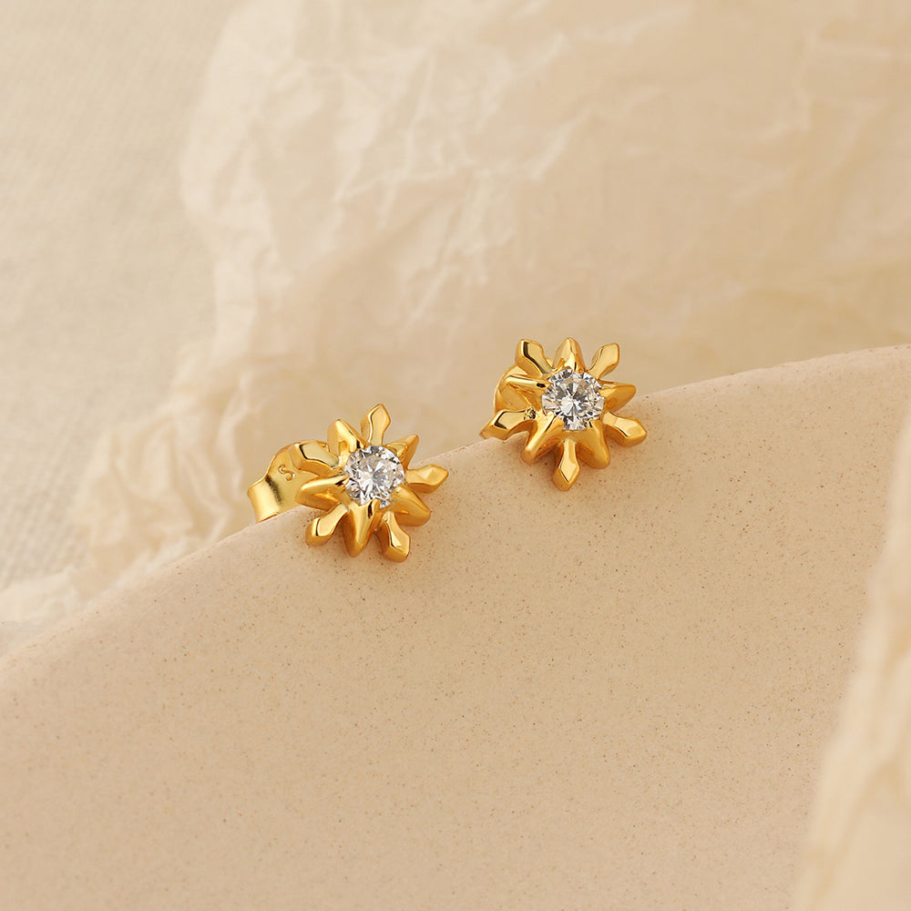 
                      
                        Mini Cute Irregular Shining Stars 925 Sterling Silver Stud Earrings
                      
                    