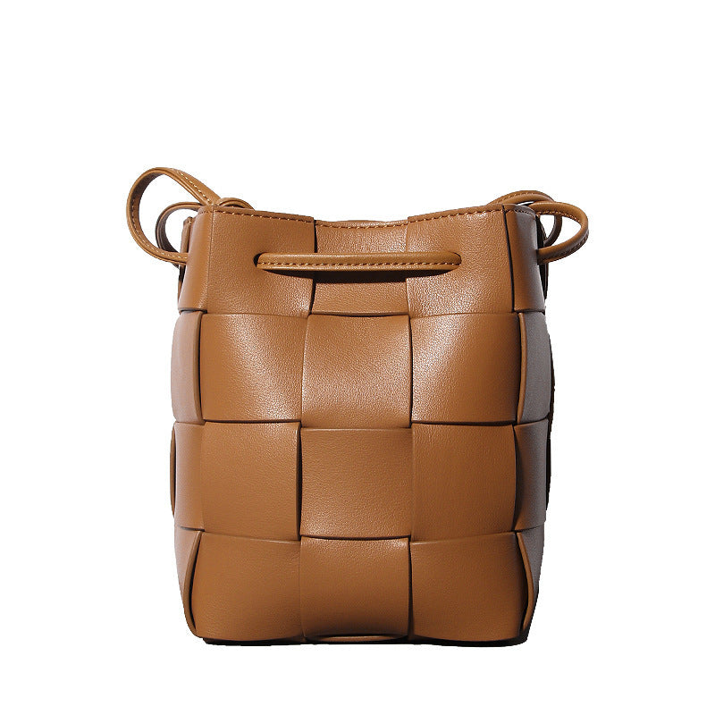 Ladies Fashion Leather Bucket Bag