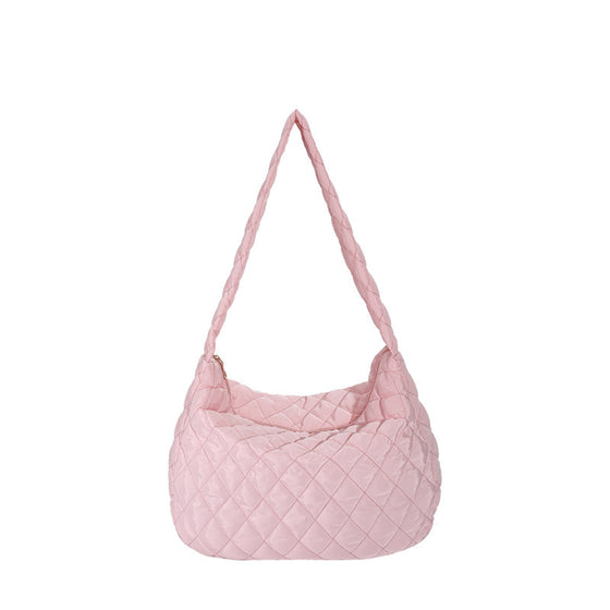 Rhombus Stitching Design Crossbody Bag