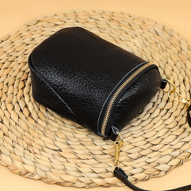 
                      
                        Leather Mobile Phone Bag: Korean Style Shell Bags
                      
                    