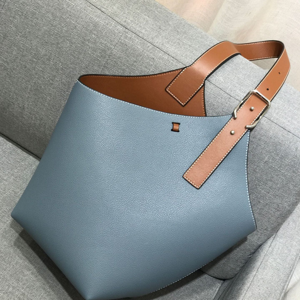 
                      
                        Bucket bag all - match soft leather female bag
                      
                    