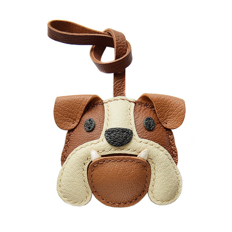 Bull Dog Car Key Bag Pendant