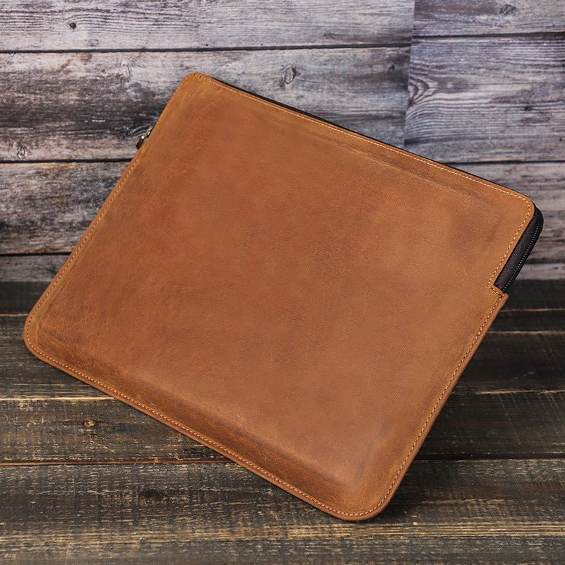 Crazy Horse Leather Notebook Case