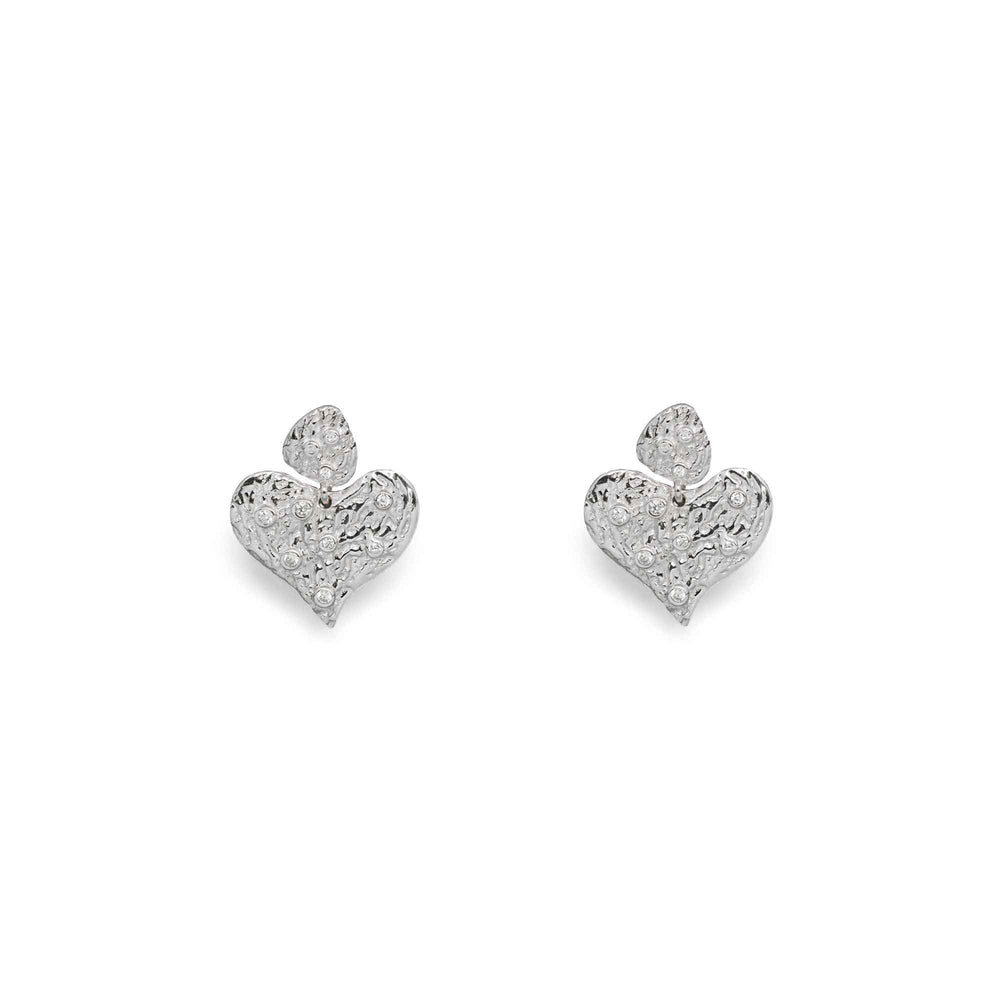 
                      
                        Sweet Girl Heart 925 Sterling Silver Stud Earrings
                      
                    