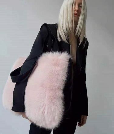 fur bag