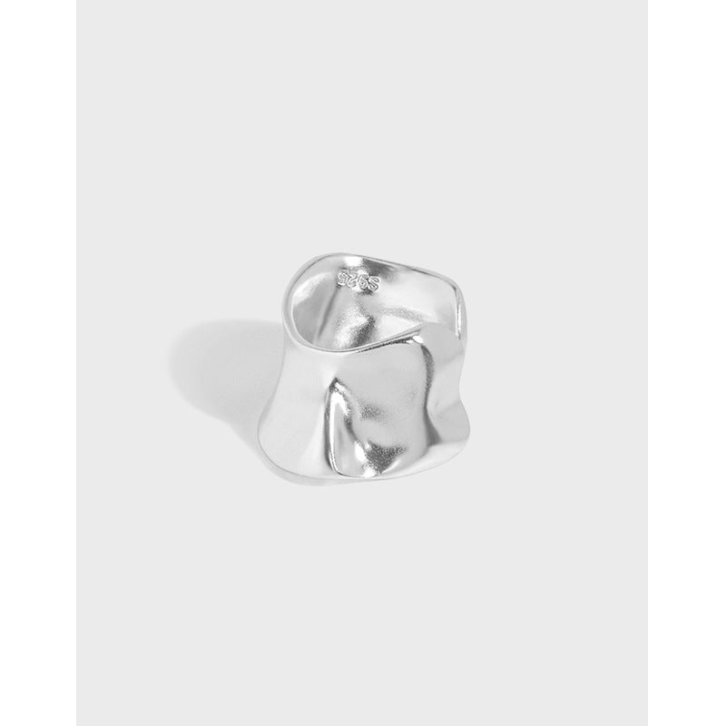 
                      
                        Fashion Irregular Wide 925 Sterling Silver Non - Pierced Earring(Single)
                      
                    