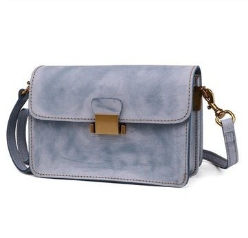 Foggy Waxed Leather Handbags/crossbody