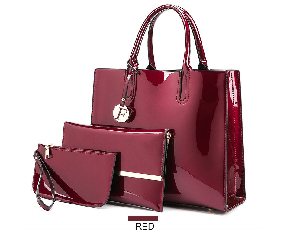 Gorgeous 3 Set Leather Handbags