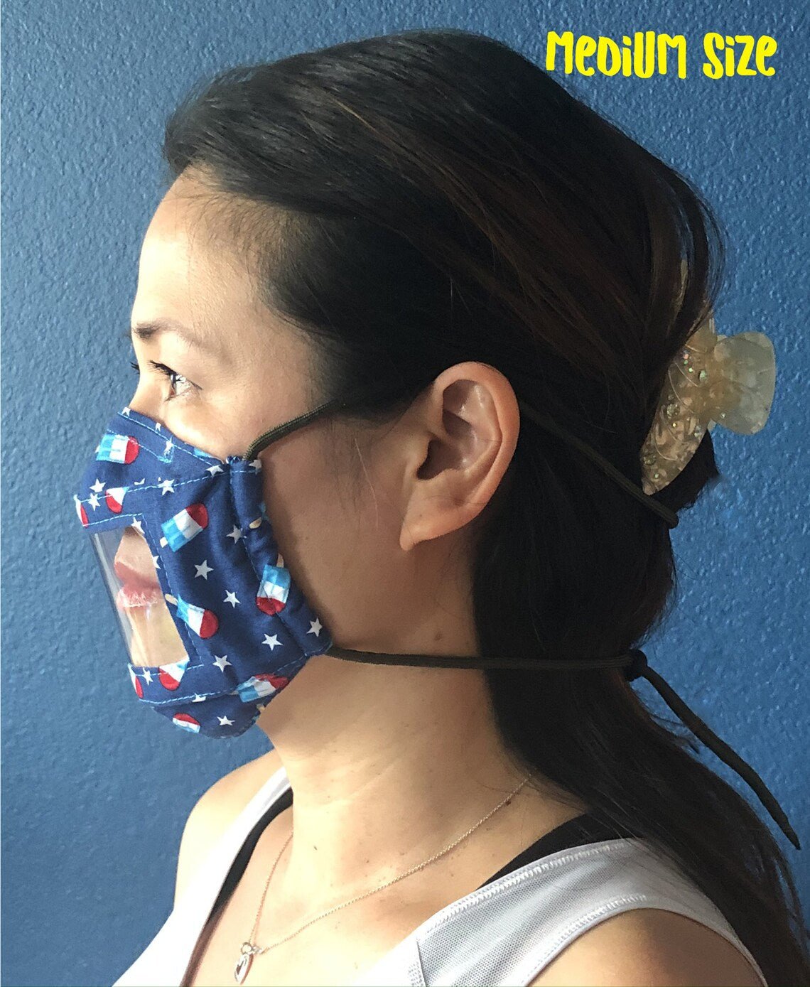 Lip Reading Face Mask
