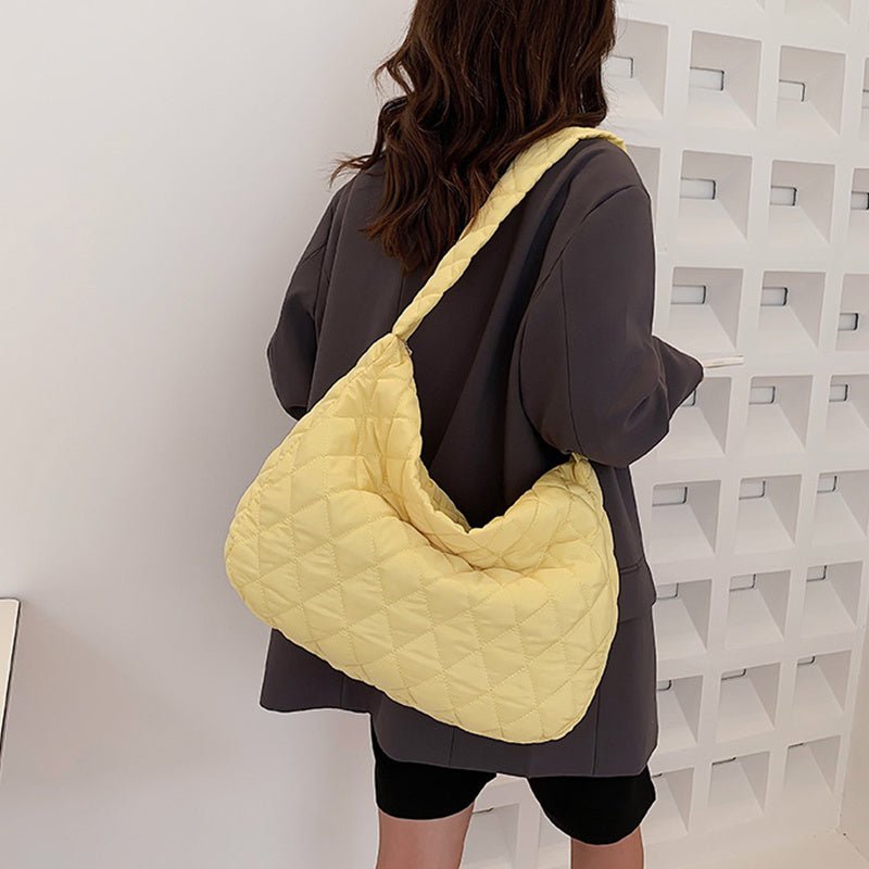 Rhombus Stitching Design Crossbody Bag