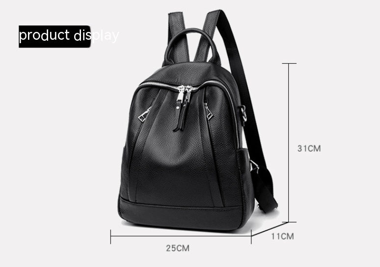 
                      
                        Susie Leather Backpack
                      
                    