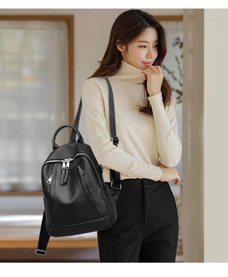 
                      
                        Susie Leather Backpack
                      
                    