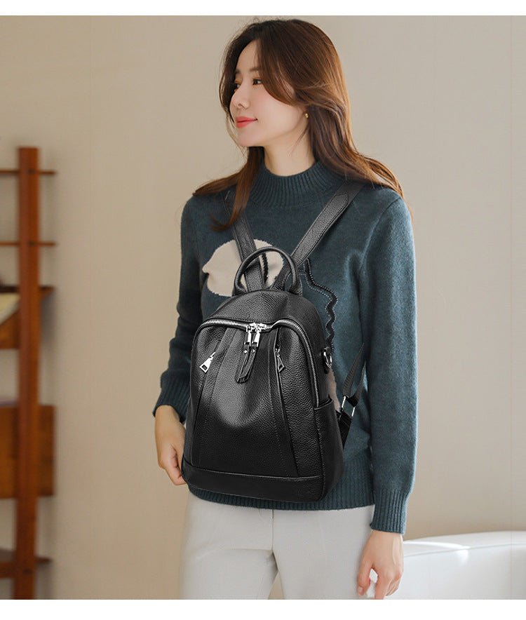 
                      
                        Susie Leather Backpack
                      
                    